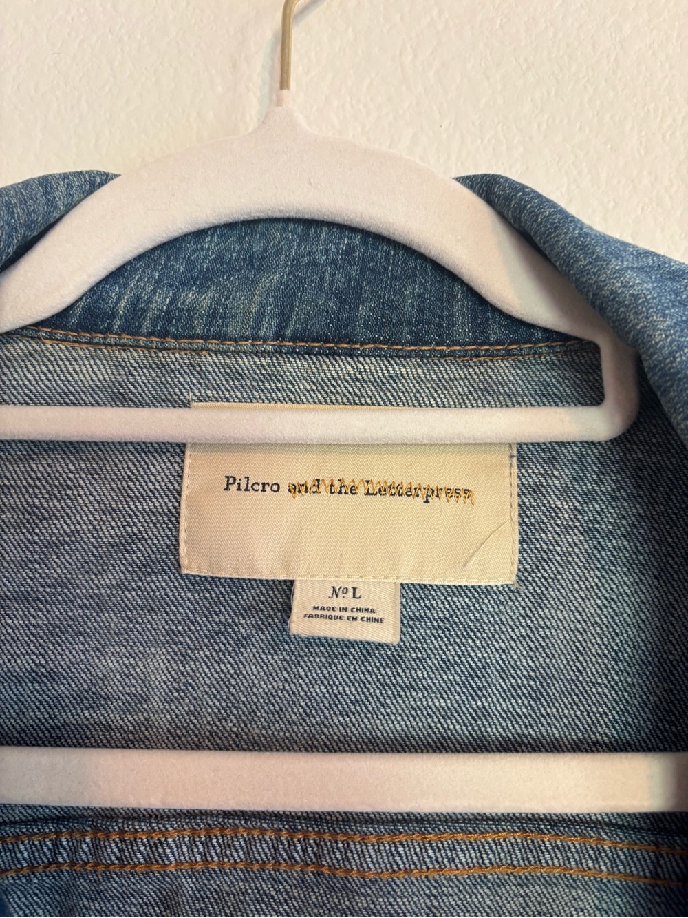 Pilcro and the Letterpress Denim Jacket - Picture 3 of 5